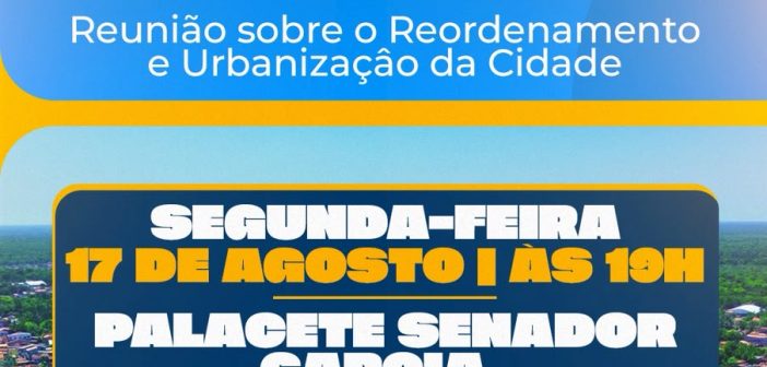 CONSULTA POPULAR SOBRE ORDENAMENTO E URBANIZAÇÃO DA CIDADE